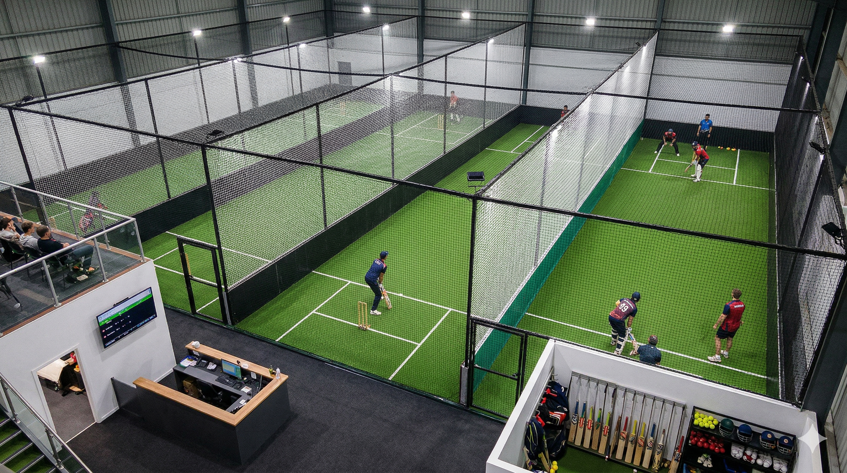 Cricket Ground Setup